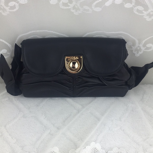 Z Spoke Zac Posen Leather Bow Clutch - Picture 3 of 7